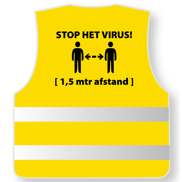 Veiligheidshesje  - stop het virus!